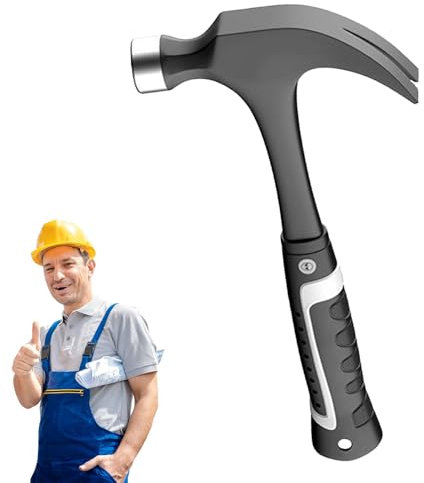 Ungtyb Marteau de charpentier, Marteau pour charges lourdes | Marteau de charpentier droit antidérapant - Marteau en caoutchouc amortissant, marteau, marteau pour encadrement pour la