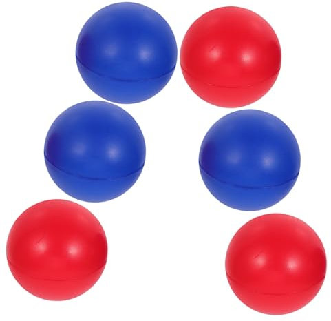 Warmhm 1 Satz Draußen Wasserbälle Wasserball Strand Blau Pool-wasserbälle Beachtennis Beach Paddle Ball-Spiel Üben Sie Das Training Von Wasserbällen Ball Flummi Pu 6 Stück