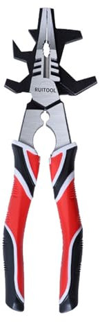 Pinze per saldatura versatili in acciaio al carbonio da 20,3 cm e robusta pinza manuale per professionisti della saldatura ad arco Argon