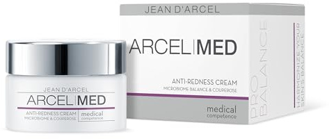 JEAN D'ARCEL ARCELMED Beruhigende Gesichtscreme - Anti-Redness Cream 50 ml - Beruhigt sensible Haut - Stärkt die Hautbarriere - Reduziert Rötungen & Juckreiz