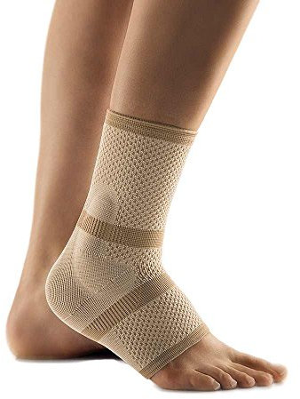 Bort TaloStabil® Eco Fuß Aktiv Sprunggelenk Bandage Stütze Kompression, hautfarben, S