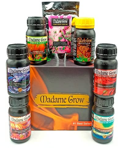 Madame Grow - Bio-Dünger - Premium Kit 7PACK - (4x1L + 2x250ml+30gr)