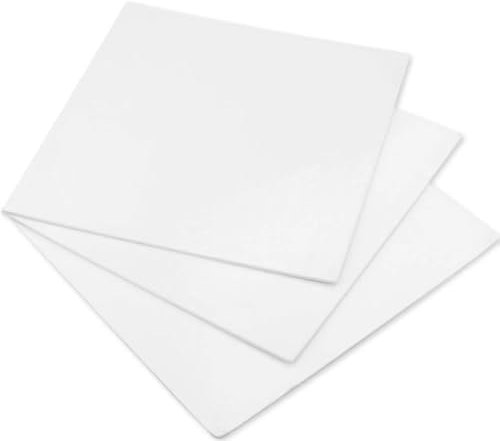 Base para tartas cuadrada, 35 cm, color blanco