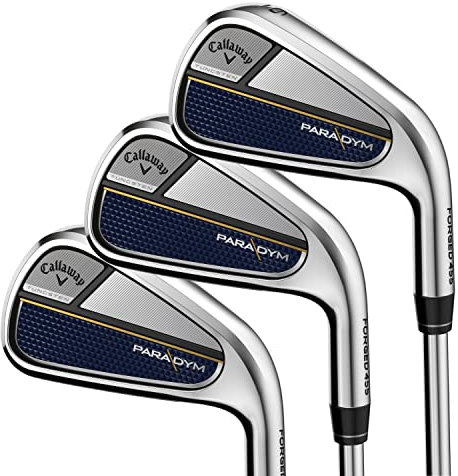 Callaway CG IR 2023 Ensembles de Fer pour Hommes Unisexe, Noir/argenté