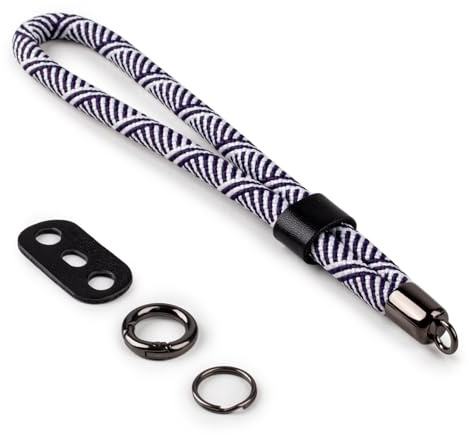 VOVMOEYA Kamera handledsrem, kamera handrem kompatibel med Fujifilm XT5 XH2S Nikon Z30 Z50 Canon EOS R6 R10 R50 Sony A6700 A6400 A600 A7C II A7IV DSLR-kamera – svart