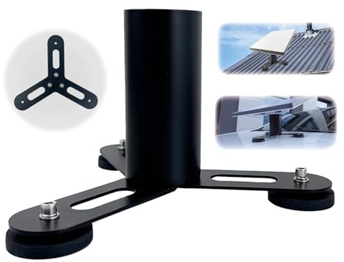 ALLICAVER Starlink Mini Magnetic Mount – Heavy Duty Car & RV Mount | Compatible with Starlink Mini Pipe Adapter | Secure Strong Magnet for Stable Signal on Vehicles