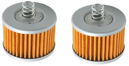 2 uds., Filtro de aceite for motocicletas, for Royal Enfield METEOR 350 CLASSIC 350 HUNTER 350 BULLET 350CC