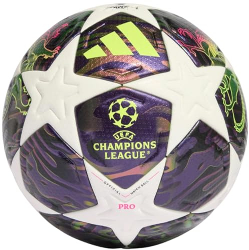 adidas UEFA Champions League Final Pro FIFA Quality Pro JX9077 - Balón de fútbol Unisex, Color Morado, Talla 5