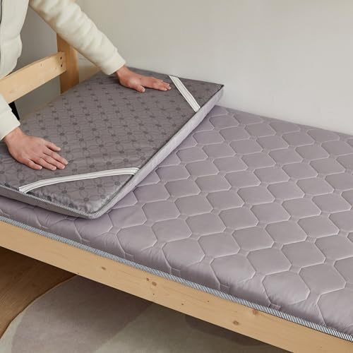 Futon giapponese pieghevole, spessore 4 cm, materasso arrotolabile per dormitorio da campeggio, 39 x 190 cm, design comodo e compatto per una facile conservazione