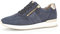 Gabor Damen Low-Top Sneaker, Frauen Halbschuhe,Wechselfußbett,Best Fitting,schnürschuhe,schnürer,straßenschuhe,Blue/Puder,40.5 EU / 7 UK