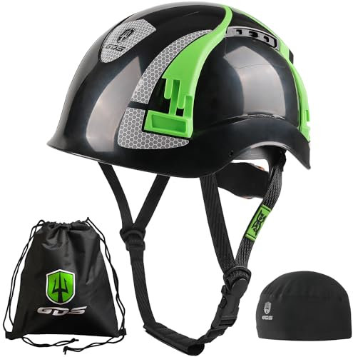 GREENDEVIL X-Armor Casque de protection ABS EN 397 Casque industriel casque de chantier pour adulte Casque de chantier