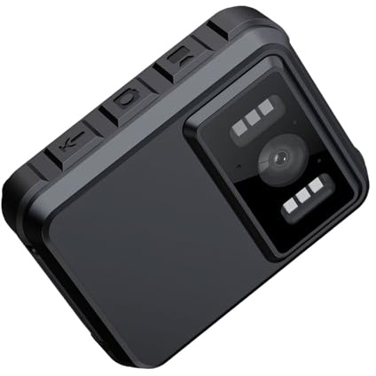 Dispositivo indossabile con schermo da 2 pollici con seize continuo e capacità di archiviazione di 128 GB per fotocamera digitale compatta di osservazione costante
