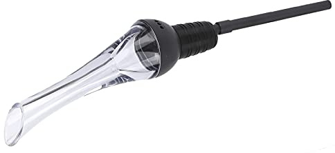 MAJONMMERD Wine Pourer Kit ABS Silikon Vinluftare med Vakuumpropp och Folieskärare 4-delads Set Smooth Pour No Splash Enkel Rengöring för Hem Kök Bar Restaurang