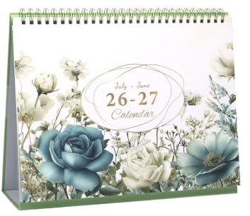 Månadskalender 2026-2027 Planeringsanteckningsbok 25,5x20,5x7,7 cm Från | Månadskalender För Skola Högskola Klassrum Kontor Arbete Företag Familj Lärare och Student