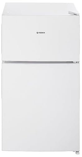 Teknix UCFF48W 86L, 48cm Wide Under Counter Fridge Freezer - White