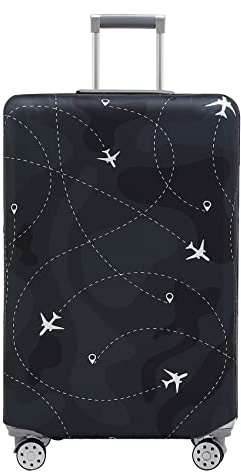 Travelkin Luggage Covers For Suitcase Tsa Approved,Suitcase Cover Protector Fit 18-32 Inch Luggage (XL for 29-32 Inch Luggage)