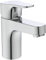Ideal Standard BD077AA Cerabase Waschtischarmatur H80, mit Push-Open-Ventil, Ausladung 10,6 cm, Chrom