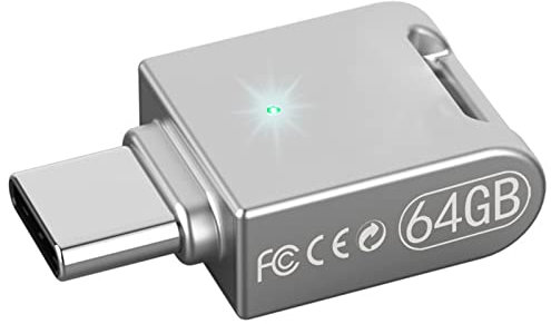 Kobeleen Portable Mini Pendrive USB C Flash Drive 32GB 64GB Pendrive Mobile Phone Type-C Disk for Smart Phone Pad Micro