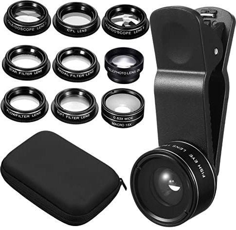 OSALADI Handyobjektiv Weitwinkelobjektiv Und Makroobjektiv Multifunktionsobjektiv Inklusive Cpl-Filter Für Telefon Telefon-fischaugenobjektiv Für Kamera