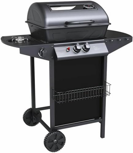 Barbecue a Gas a pietra lavica Ambra Garden Alabama 2,9Kw