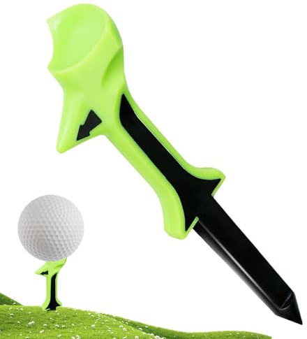 usefulbeauty Tee da Golf | Tee da Golf Inclinati A 10 Gradi | Riduce Rotazione Palla Attrito Minore Base Affusolata per Allenamento Campo Gare