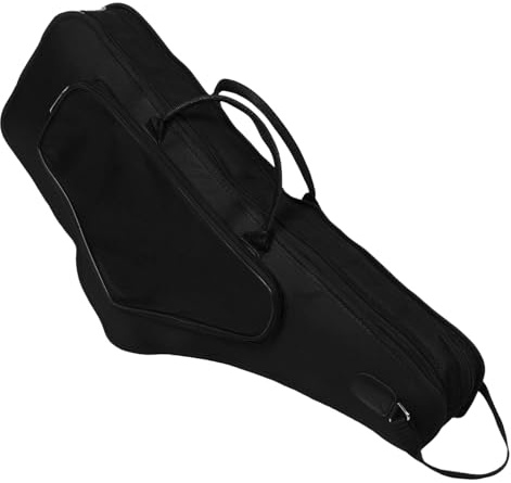 Stoßfeste Altsaxophon Tasche als Rucksack für Musiker Schwarz