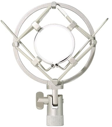 Asyduey Soporte de Choque Universal para Micrófonos de 45 mm A 52 mm Soporte de Micrófono de Alta Compatibilidad Suspensión Antivibración B