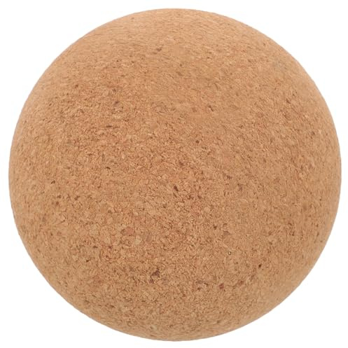 Alipis Bola de Masaje de Corcho 6 Cm, Pelota de Rodillo Muscular para Espalda y Cuello, Masajeador Compacto para Fascia y Relajación Muscular, Uso en Yoga y Bienestar Personal