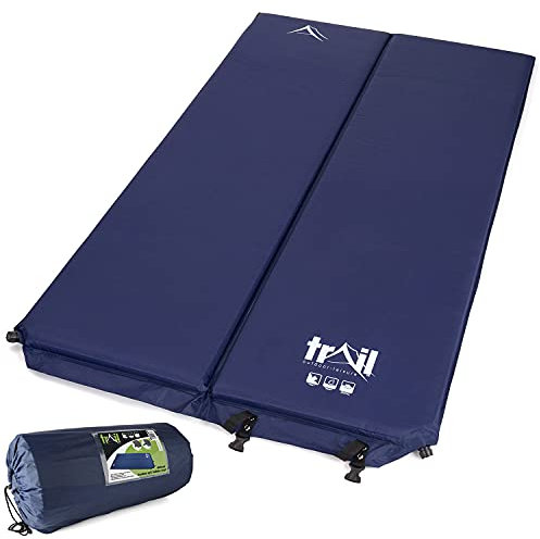 trail outdoor leisure Selbstaufblasbare Isomatte/Camping-Matratze für Zwei Personen 5 cm dick