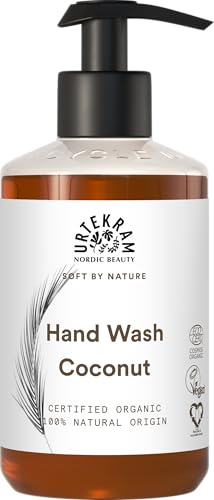 Urtekram Handseife - Coconut - Alle Hauttypen - 300 ml, Vegan, Biologisch, Feuchtigkeitsspendend, Natürlichen Ursprungs