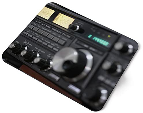 Computer Mouse Mat Pad - Amateur Radio Station Home Office PC Desk Accessory Flexible Fabric Top Large 5mm Laptop Desktop Printed Art Ergonomic #44076