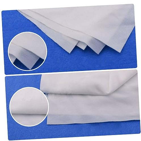 Artibetter Lot de 100 Chiffons Antistatiques en Microfibre 15 x 15 Cm pour Nettoyage Haute Précision, Absorbants Poussière, Usage Industriel Et Laboratoire, Couleur Blanche