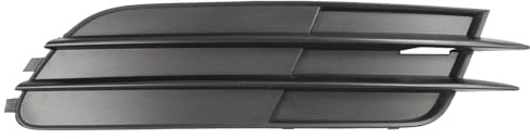 Parrillas Delanteras Coche Para A-udi A6 Para Quattro 2012-2015 Marco De Luz Antiniebla Lámpara Moldura Cubierta De Rejilla Debajo Del Parachoques Delantero 4G0807681 4G0807682 Rejillas frontales de r