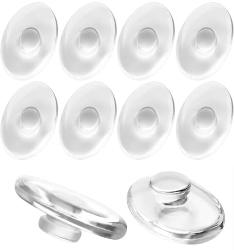 HiCycle2 Naselli ovali in silicone, 13 mm x 7 mm, naselli morbidi in silicone, 5 paia
