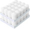 Horeca Candles - Candele a Colonna Bianche - Ø 4 x 7 cm - Set da 40 Candele Decorative - Lunga Durata 12 Ore - Cero Inodore - Cera di Paraffina
