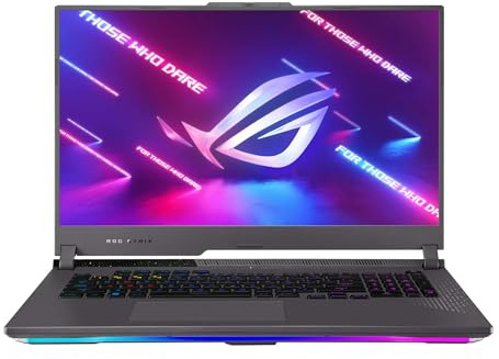 ASUS ROG Strix G17 | 17,3 FHD 144Hz | AMD Ryzen 9 7940HX | RAM: 64GB | SSD: 2TB | NVIDIA RTX 4060 | Einzeltasten RGB | Windows 11 Pro | Office 2024 Pro | Notebooktasche