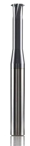 1 pieza de fresa extremo rosca carburo una sola flauta, mandrinar, reemplazo machos roscar para metal(TRS-P0.35-D1.2-H4)