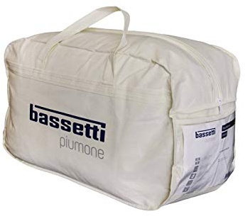 Bassetti Piumino Invernale + Primaverile in Microfibra 4 Stagioni Made in Italy, Una Piazza cm. 155x200