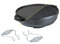Lodge Cook-It-All-Set aus Gusseisen. Fünfteiliges Gusseisenset beinhaltet einen wendbaren Grill/Grill, 35,6 cm, 6,8 Quart Boden/Wok, zwei robuste Griffe und ein Tipps & Tricks Booklet.