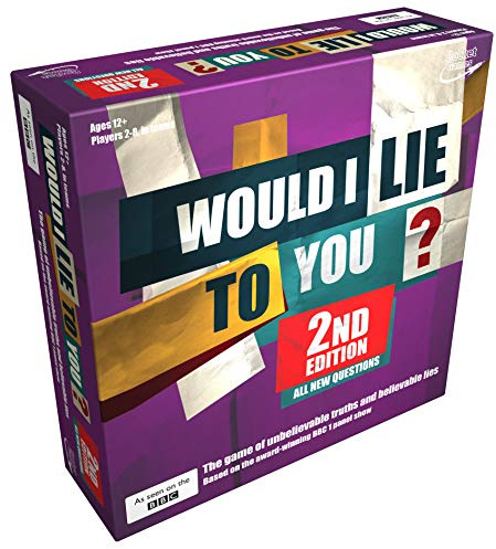 Rocket Games | Would I Lie To You | Board Game | Aged 12+ | 2-8 Players | 30 Minutes Playing Time