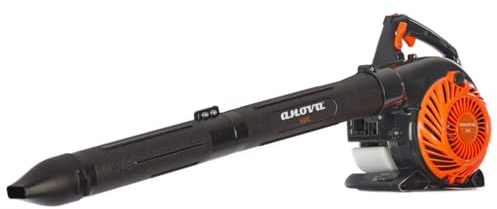 ANOVA - Soplador Gasolina | 1,1 HP - 0,8 KW | 26 CC | 4,5 KG | Volumen Aire 10.5 M³/MIN | Velocidad Aire 60 M/S | para Limpieza de Hojas, Recortes y Restos en Jardines y Aceras | Arranque Manual