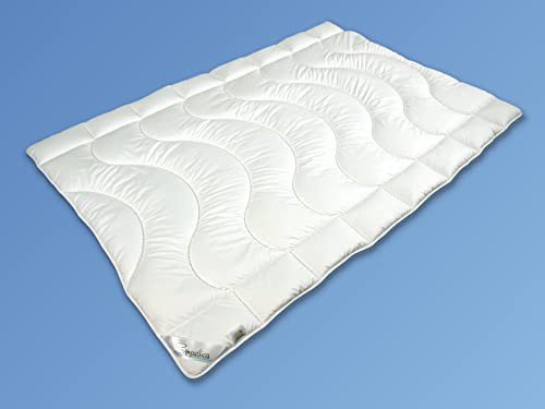 GARANTA Sympathica Microfaser Feinbatist Duo-Steppbett 155x220 cm Winterdecke warm 1200g