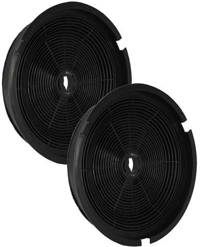 vhbw 2x Filtres à charbon actif remplacement pour ACM62, CHF180, D180, KA-700, Typ A, 49016875, 481281728933, 484000008647 pour hotte de cuisine