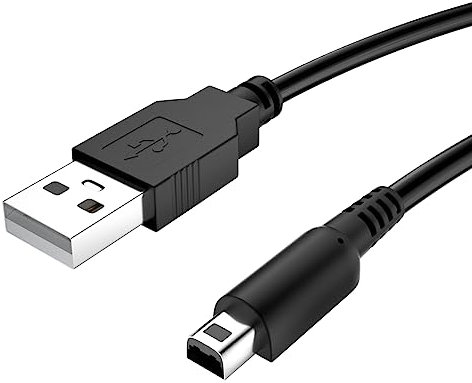 Câble de Chargeur USB Nintendo 1,2 m pour New 3DS XL, 3DS, New 2DS XL, 2DS, DSi
