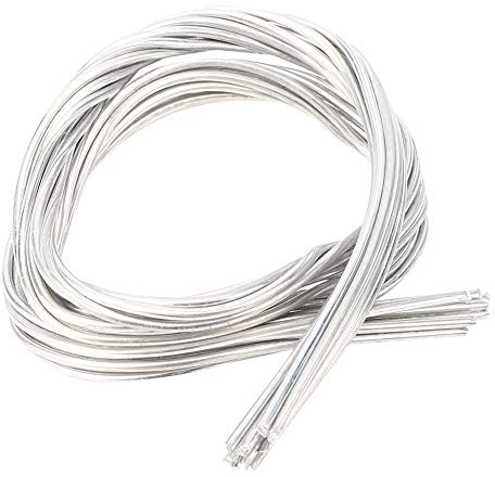 10 Pièces Fil de Soudage à Noyau de Flux, de Soudage en Aluminium à Basse Température de 50 cm de Longueur et 2 mm de Diamètre pour Les Projets de Soudage