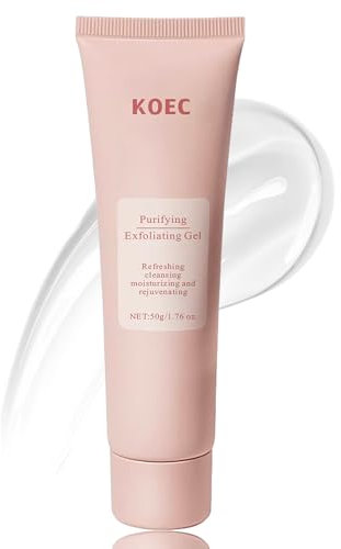 ARCHIDATE Purifying Exfoliating Gel - Gesichtspeeling Reinigung - Peeling-Gel für das Gesicht - Peeling Für Gesicht Tiefenreinigung - Feuchtigkeitsspendend Body Cleansing Face Exfoliating Scrub