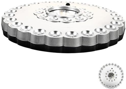 Anneome Lámpara Camping LED Luces Batería No Incluida Luz para Sombrilla Patio Exterior con Ganchos para Colgar para Senderismo y Acampada