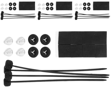 Alipis 4sets Kit di Montaggio Ventola Radiatore Accessori di Installazione per Auto Parte di Ricambio per Raffreddamento Trasmissione Hardware Compatibile la Maggior Parte dei Veicoli