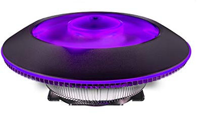 Cooler Master MasterAir G100M RGB Low Profile CPU Air Cooler Copper Heat Column Technology Ring and Fan (MAM-G1CN-924PC-R1)