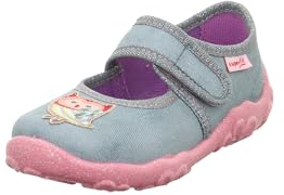 Superfit Mädchen Bonny Hausschuh, Grün 7500, 32 EU